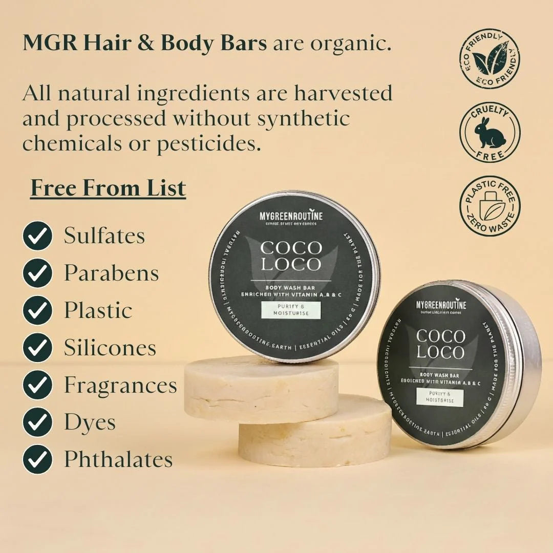 Coconut and Lemon Body Wash Bar