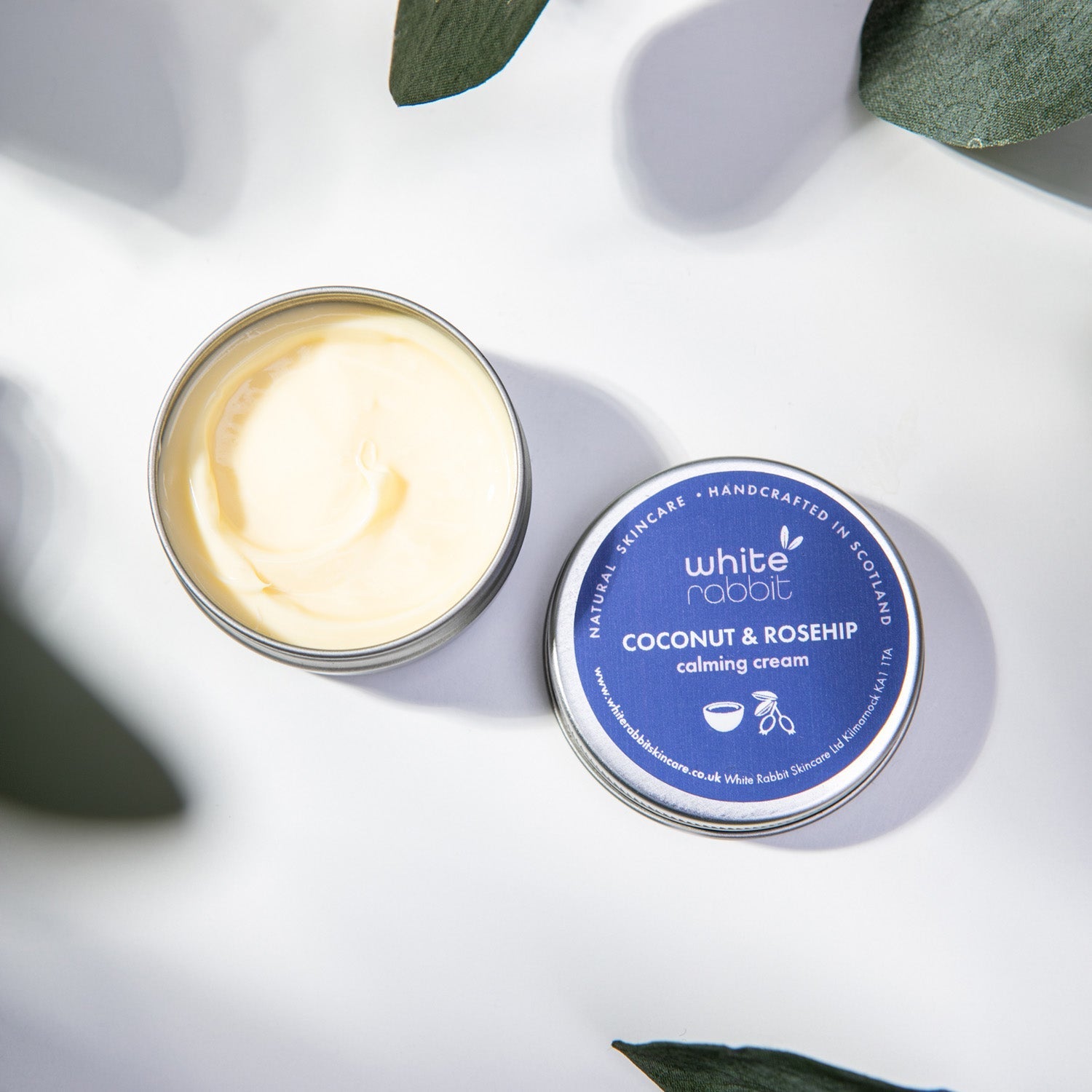 Coconut and Rosehip Calming Moisturiser 30ml Travel Size