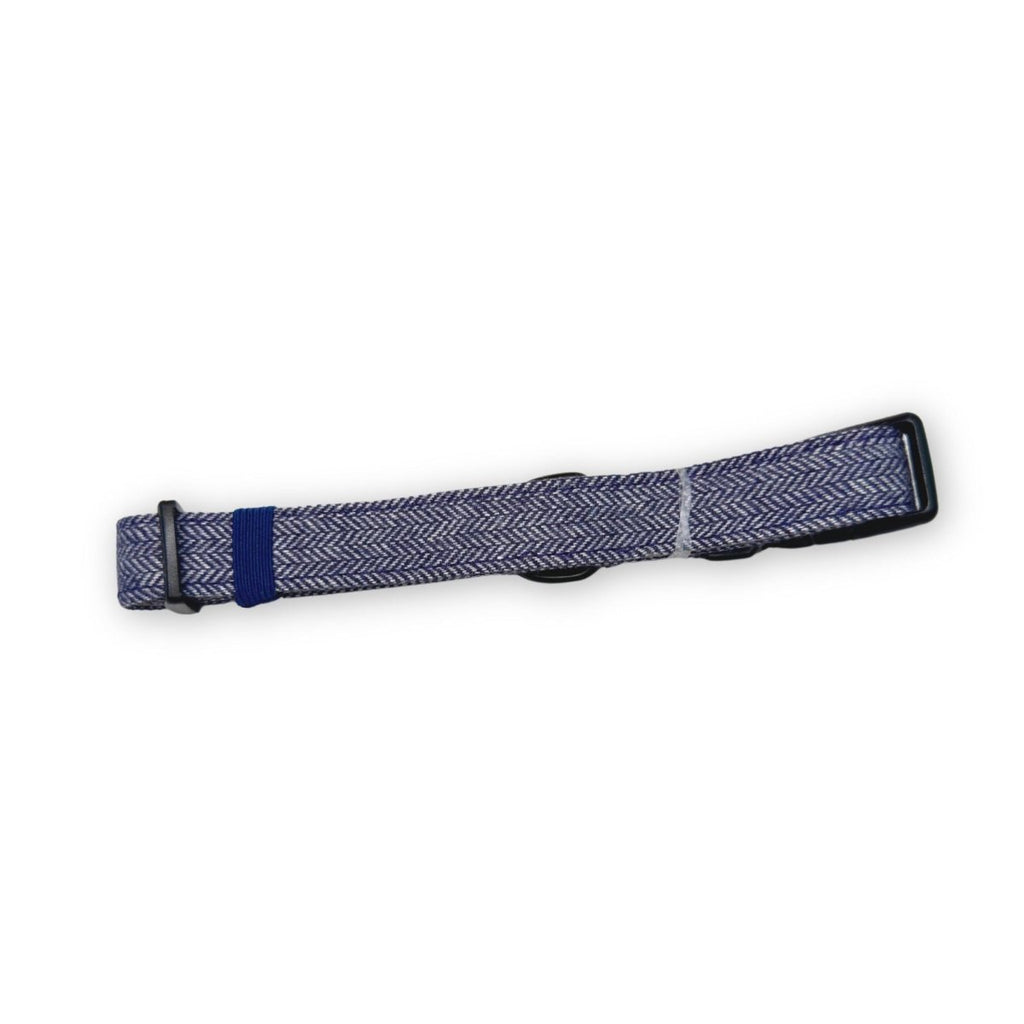 Collar - Tweed Blue