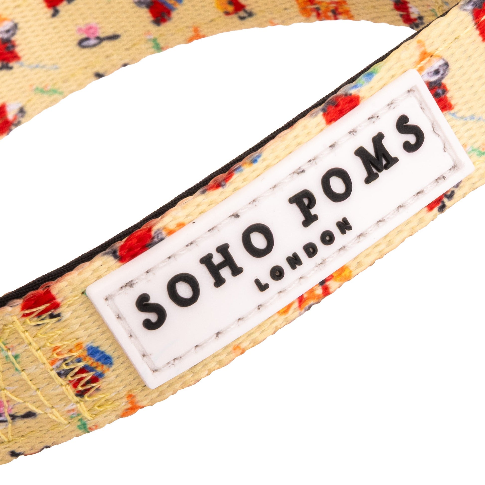 Moomins Yellow Sunrise Dogs Padded Collar by Soho Poms
