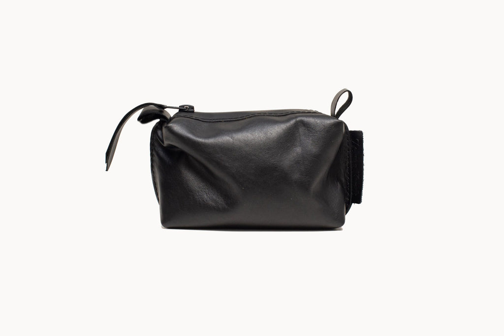 Handmade Leather Cosmetic Bag by Zelma Kraft – Durable & Stylish by Zelma Kraft at brixbailey.com