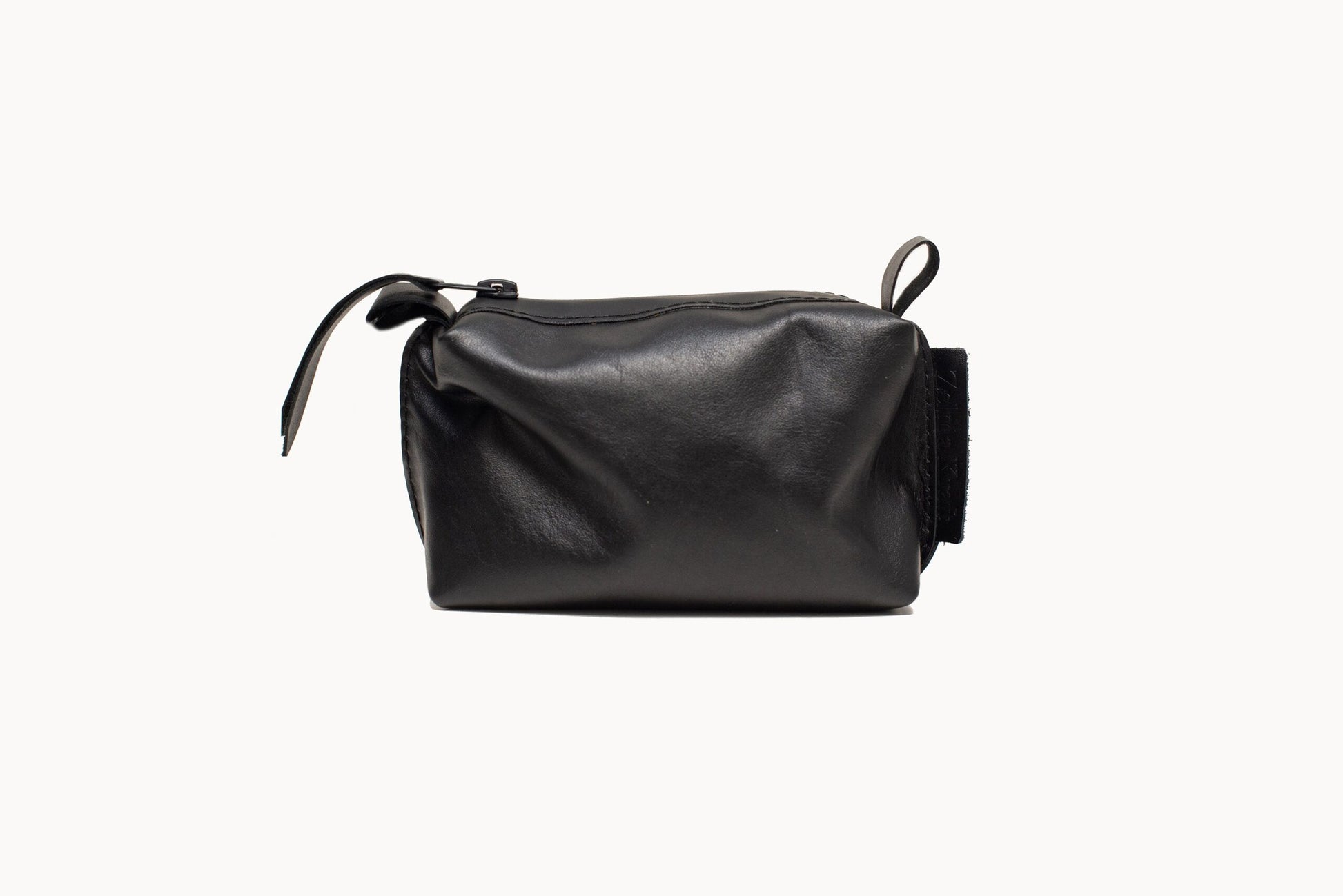 Handmade Leather Cosmetic Bag by Zelma Kraft – Durable & Stylish by Zelma Kraft at brixbailey.com