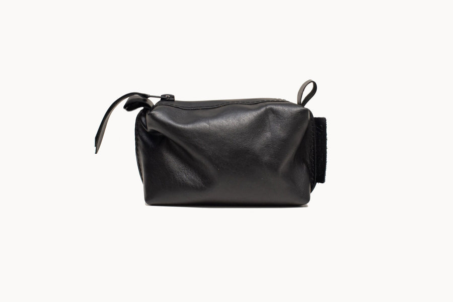 Handmade Leather Cosmetic Bag by Zelma Kraft – Durable & Stylish by Zelma Kraft at brixbailey.com