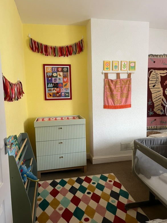 Standard Changing Mat - Red Harlequin