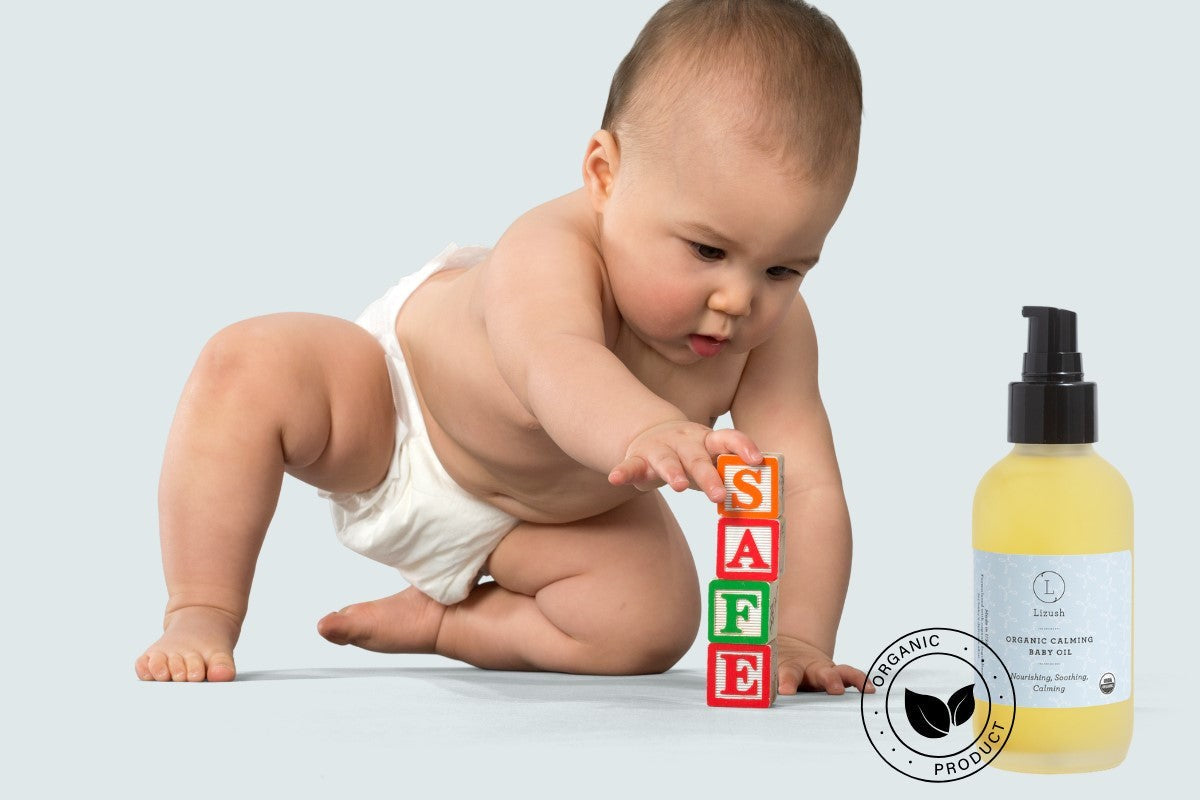 Nourishing, Soothing, Calming Organic Baby Oil