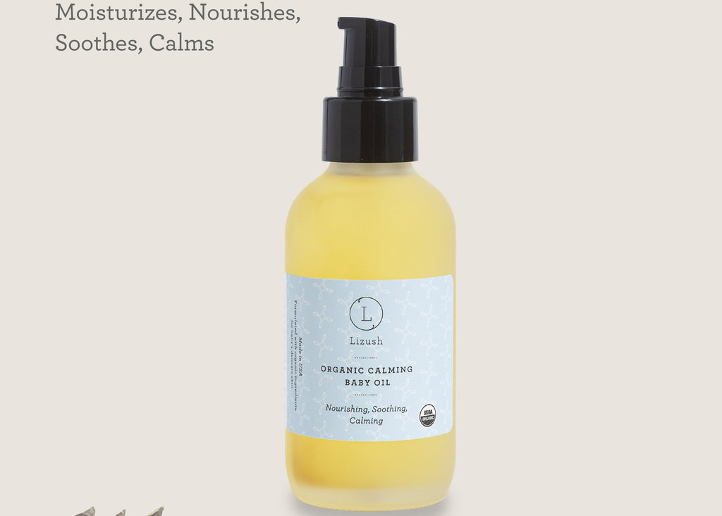 Nourishing, Soothing, Calming Organic Baby Oil