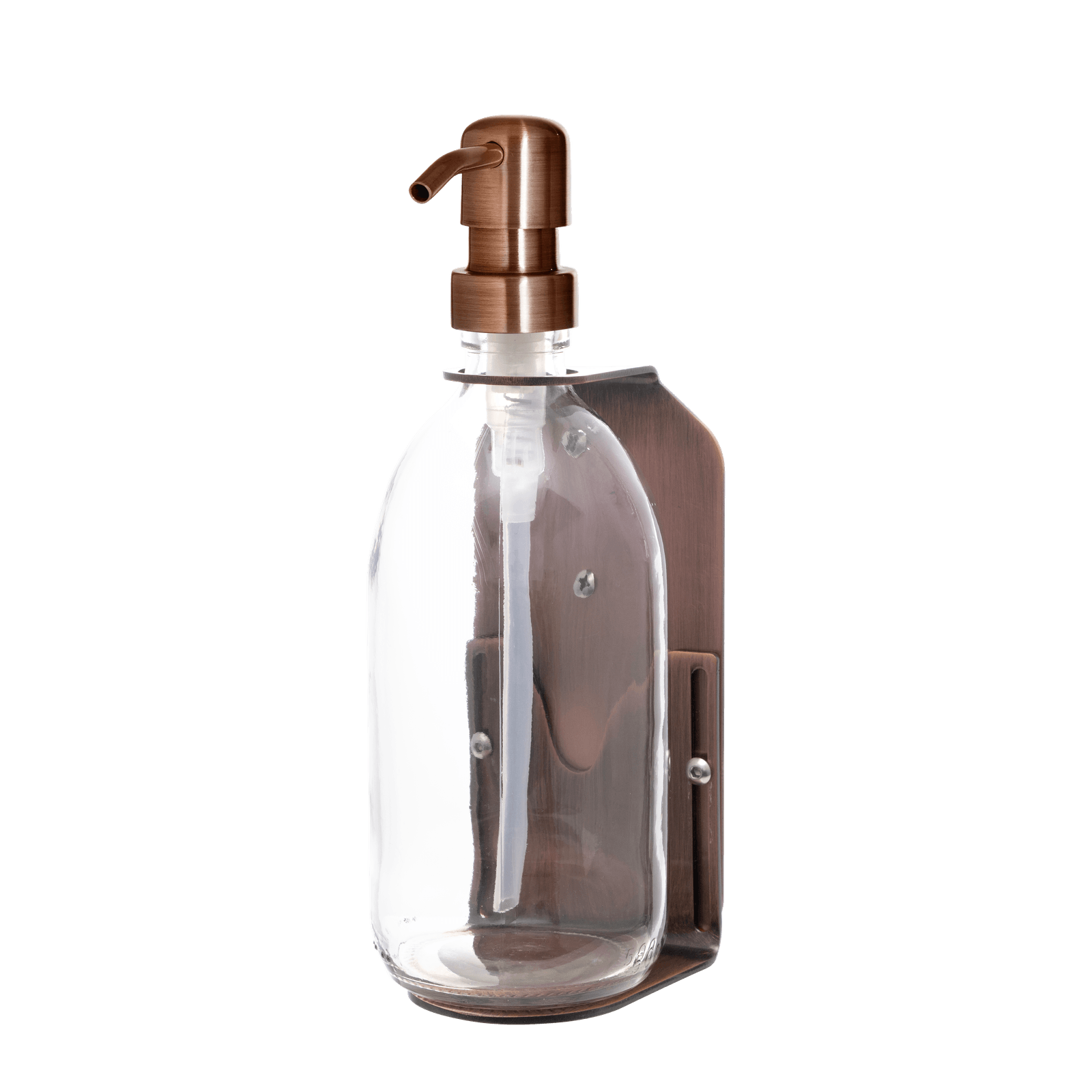 Copper Single Wall Mounted Soap Dispenser