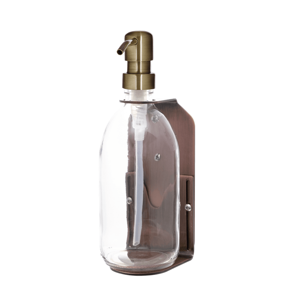 Copper Single Wall Mounted Soap Dispenser