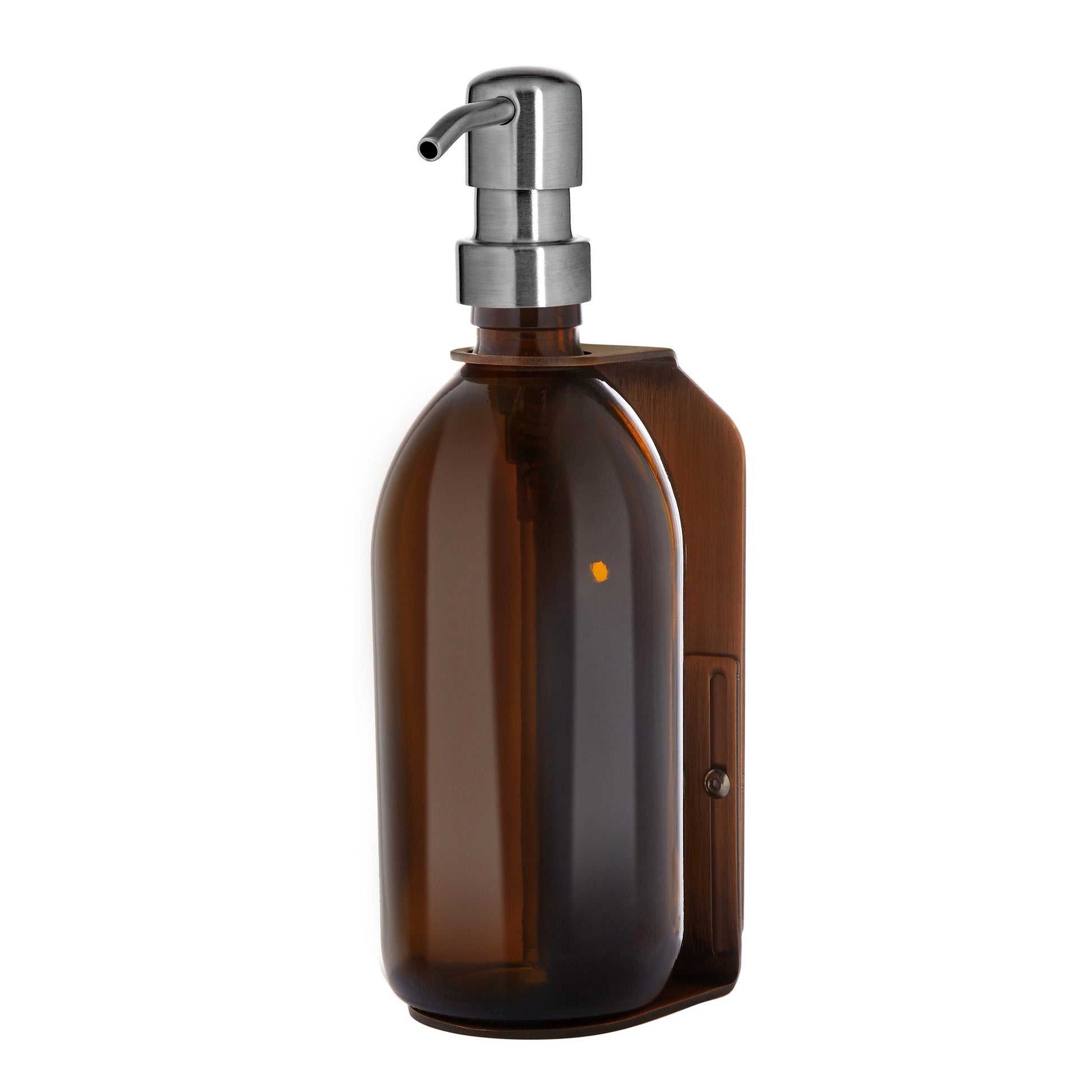 Copper Single Wall Mounted Soap Dispenser