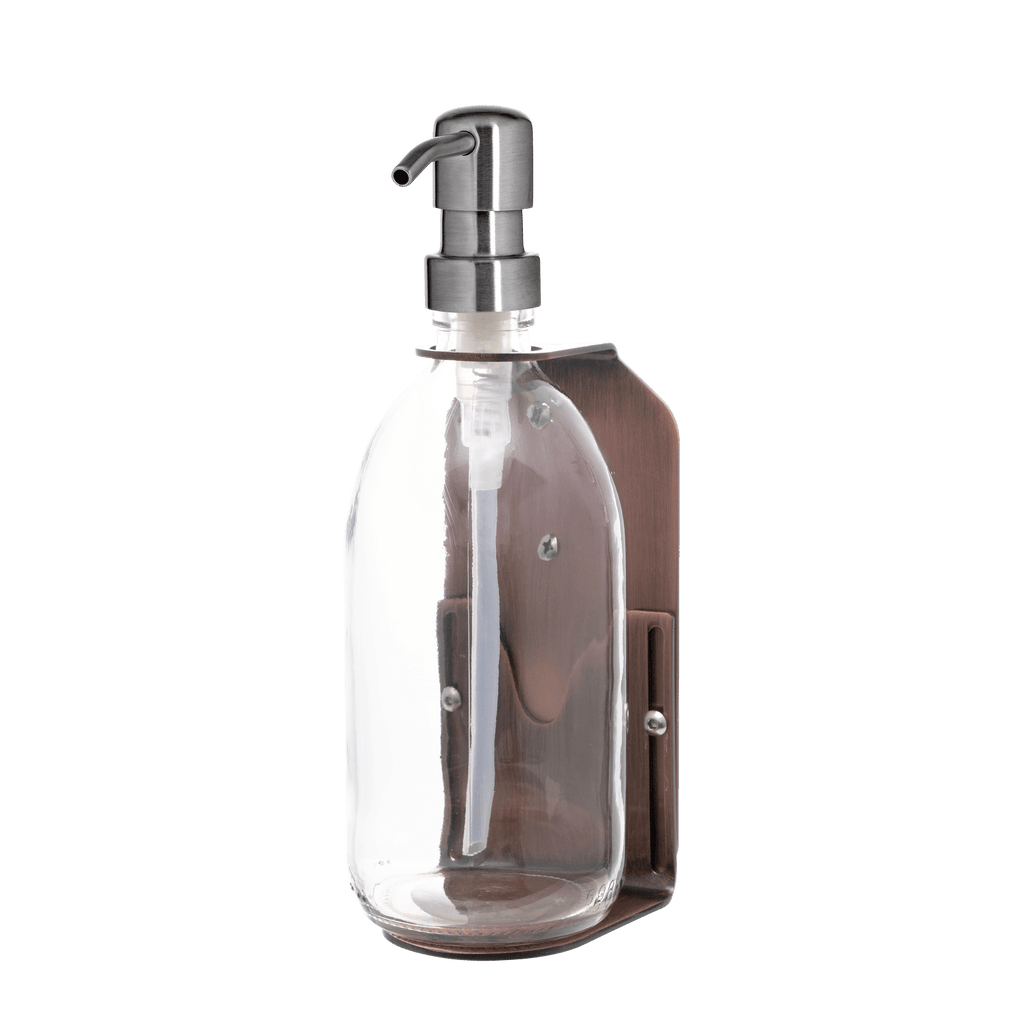 Copper Single Wall Mounted Soap Dispenser