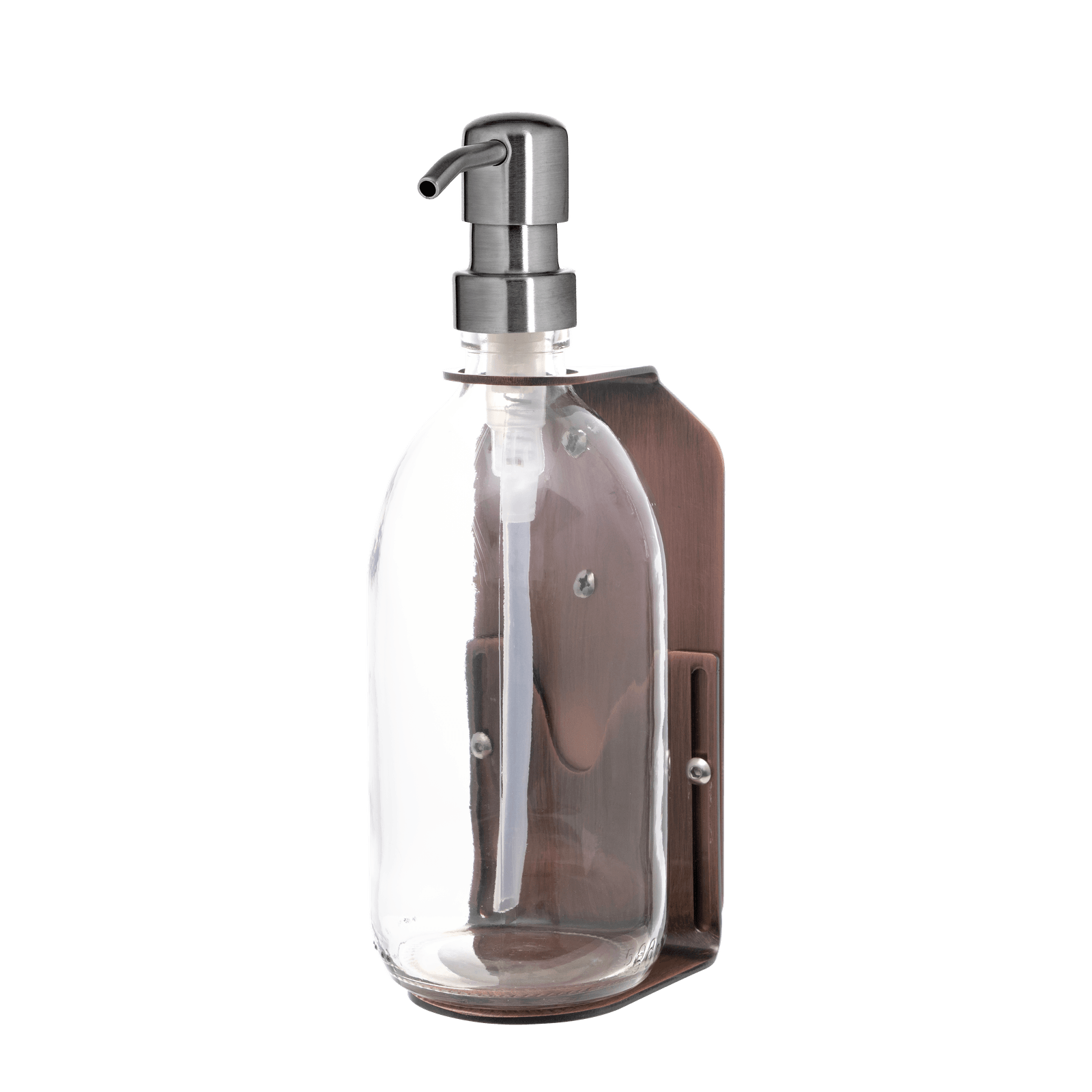 Copper Single Wall Mounted Soap Dispenser