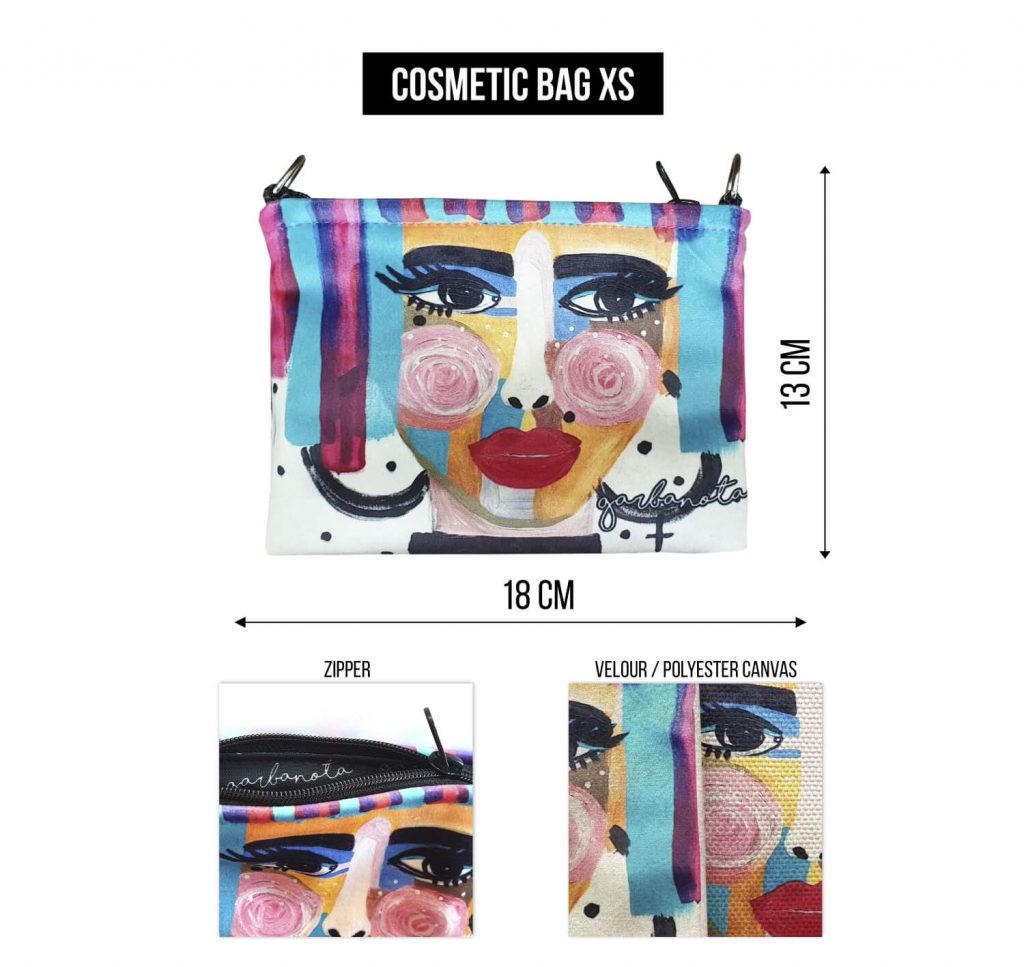 Handmade Makeup Bags by Garbanota – Unique, Durable & Stylish by Garbanota at www.brixbailey.com