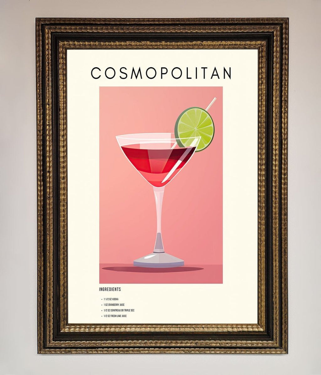 Cosmopolitan Framed Poster
