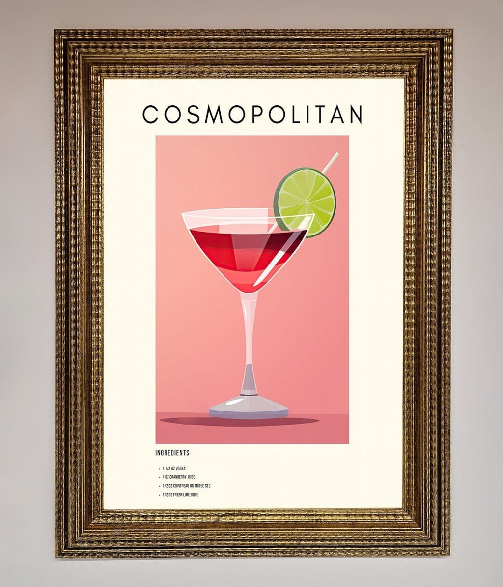 Cosmopolitan Framed Poster