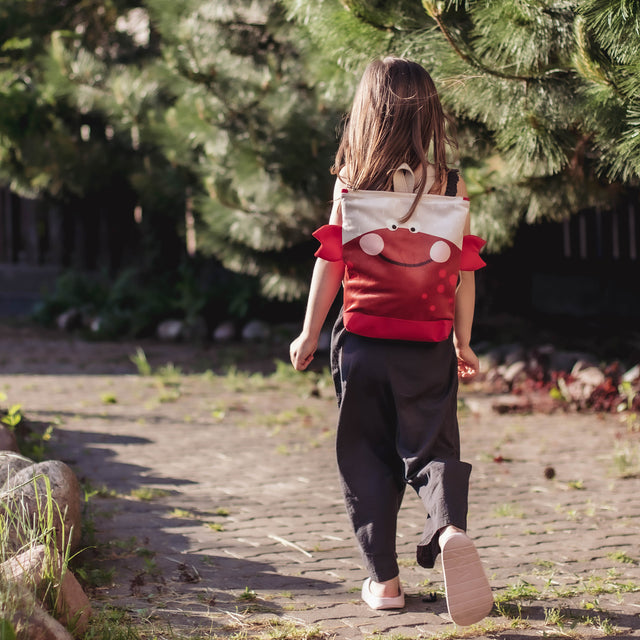 Playful Toddler Crab Backpack – Durable & Comfortable by Muni at brixbailey.com