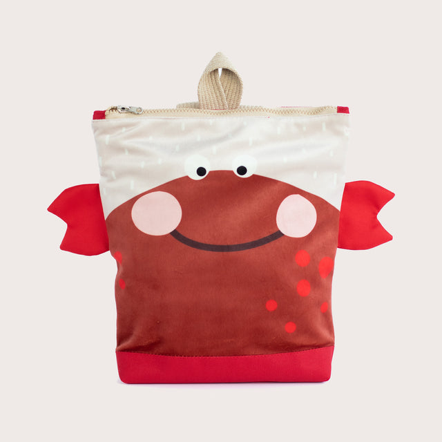 CRAB Toddler Backpack - Playful & Durable for Little Explorers by Muni at brixbailey.com