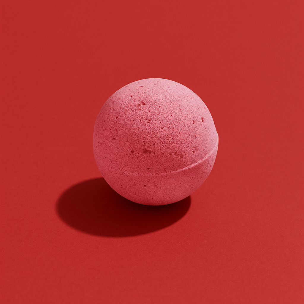 Cranberry Scent Christmas Bath Bomb