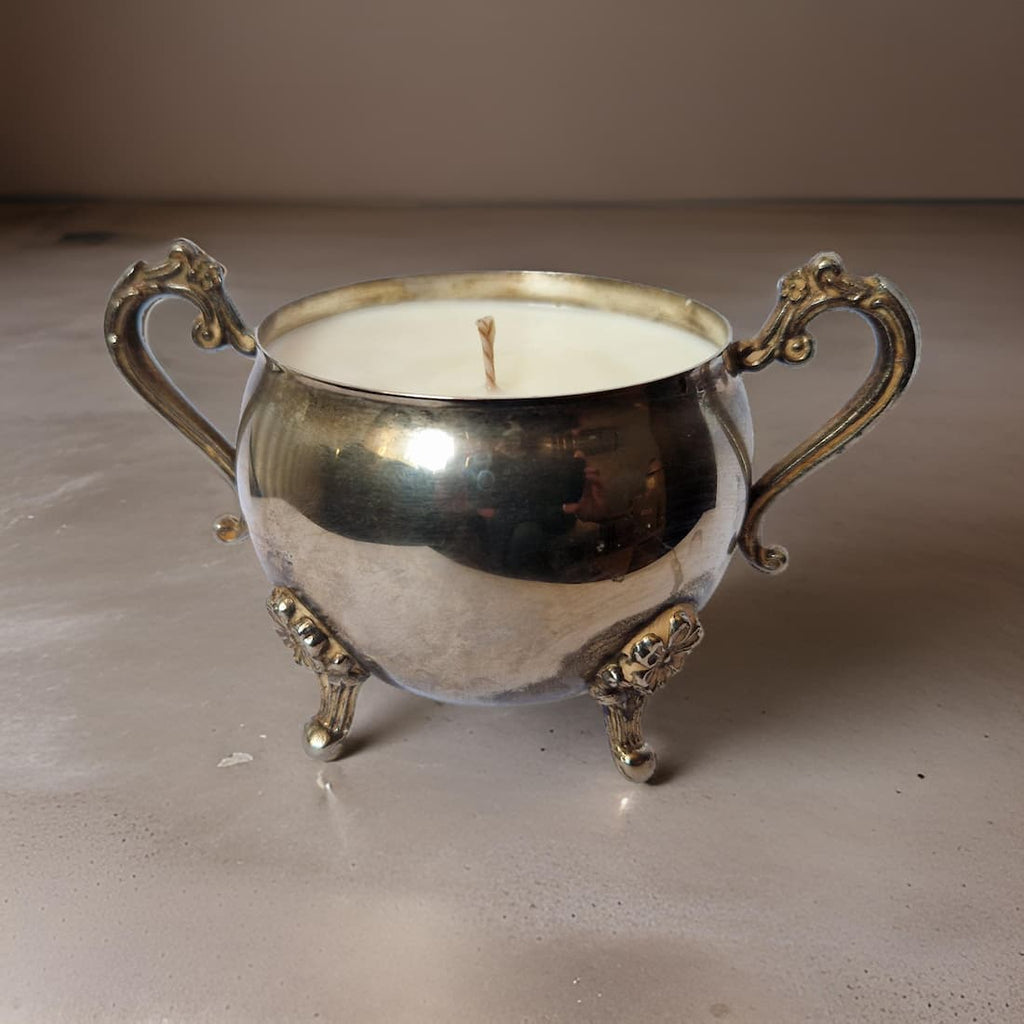 Vintage Sugar & Creamer Bowl Candles