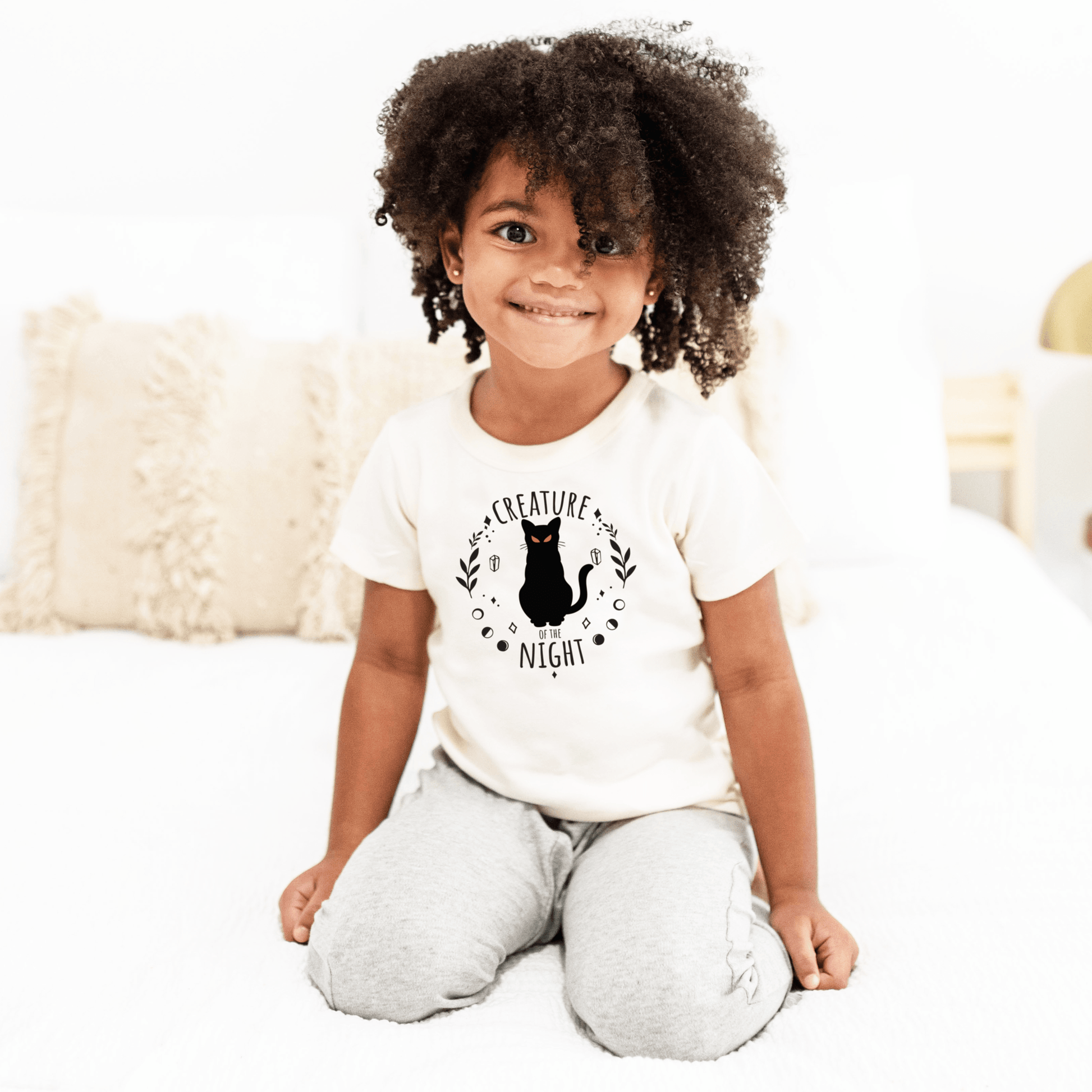 Creature of the Night Graphic Tee for Toddlers