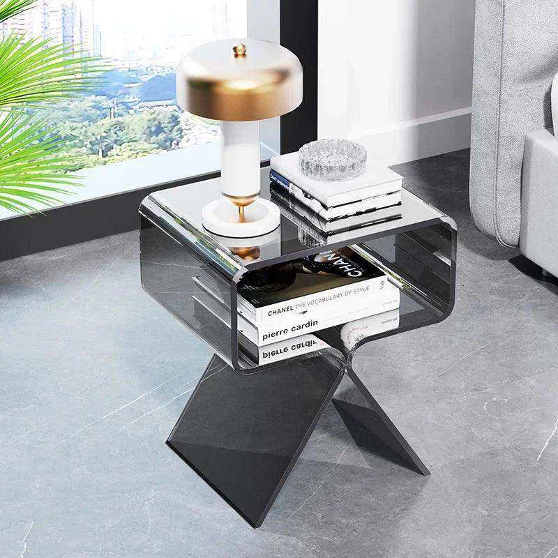 Crystal Acrylic Side Table
