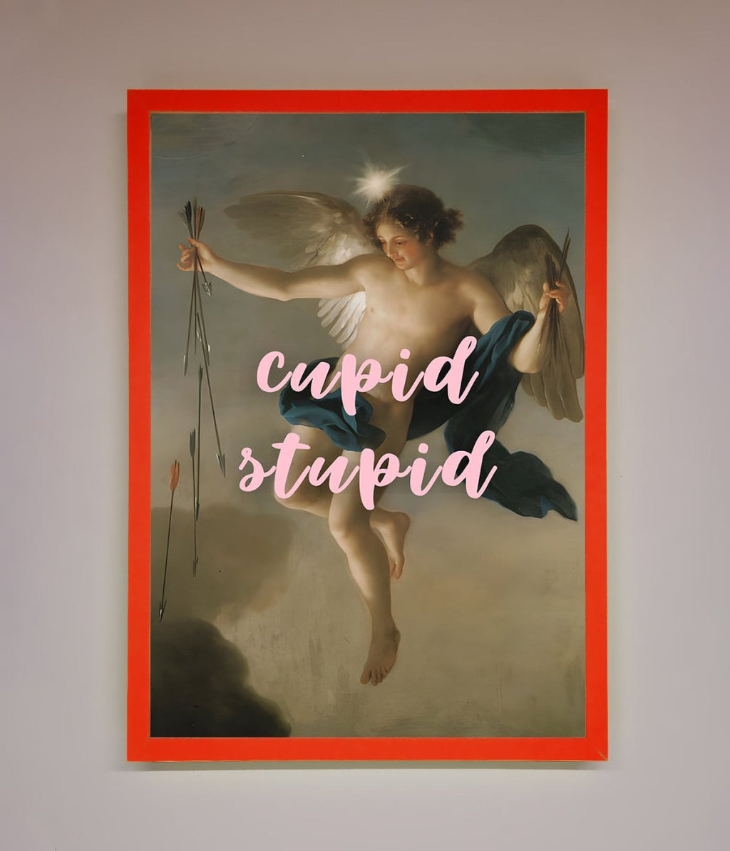 Cupid Stupid Framed Poster