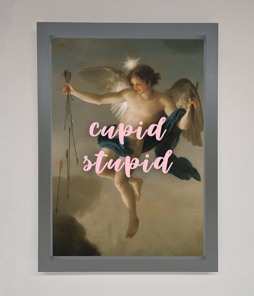 Cupid Stupid Framed Poster