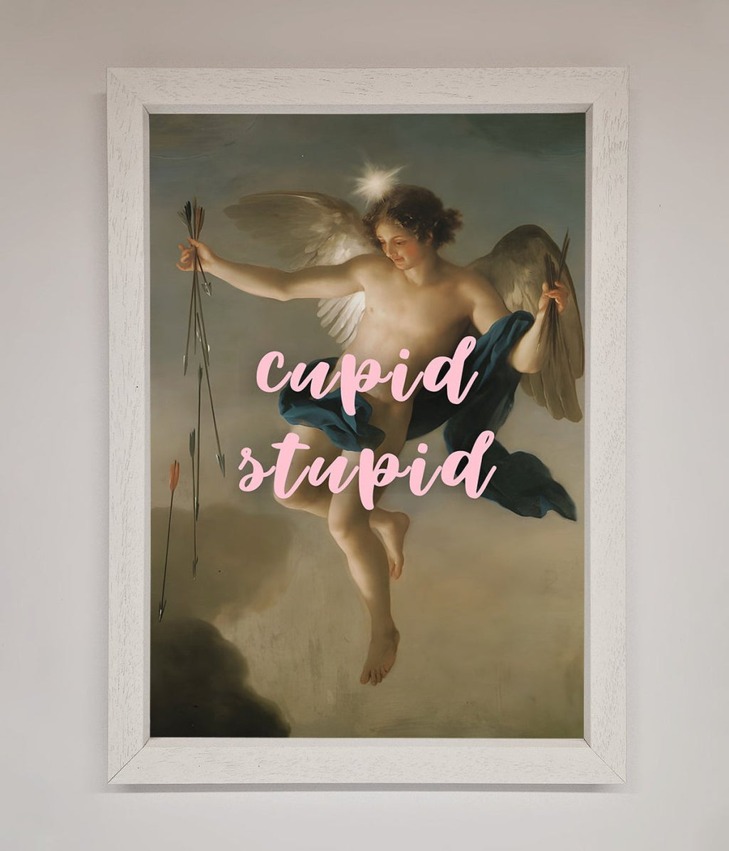 Cupid Stupid Framed Poster