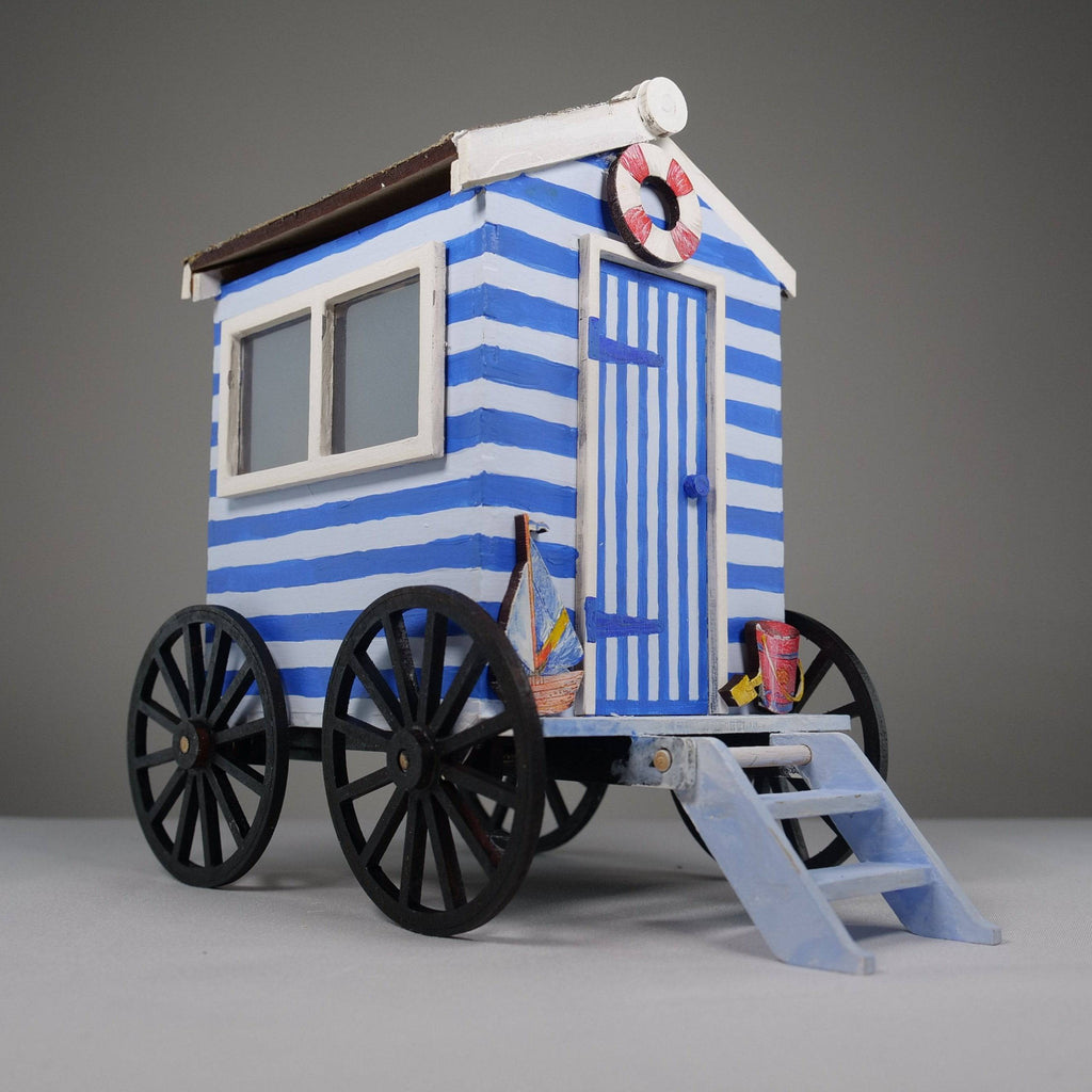 Bathing Hut - Flatpack Model Kit by Curious Rabbit ®