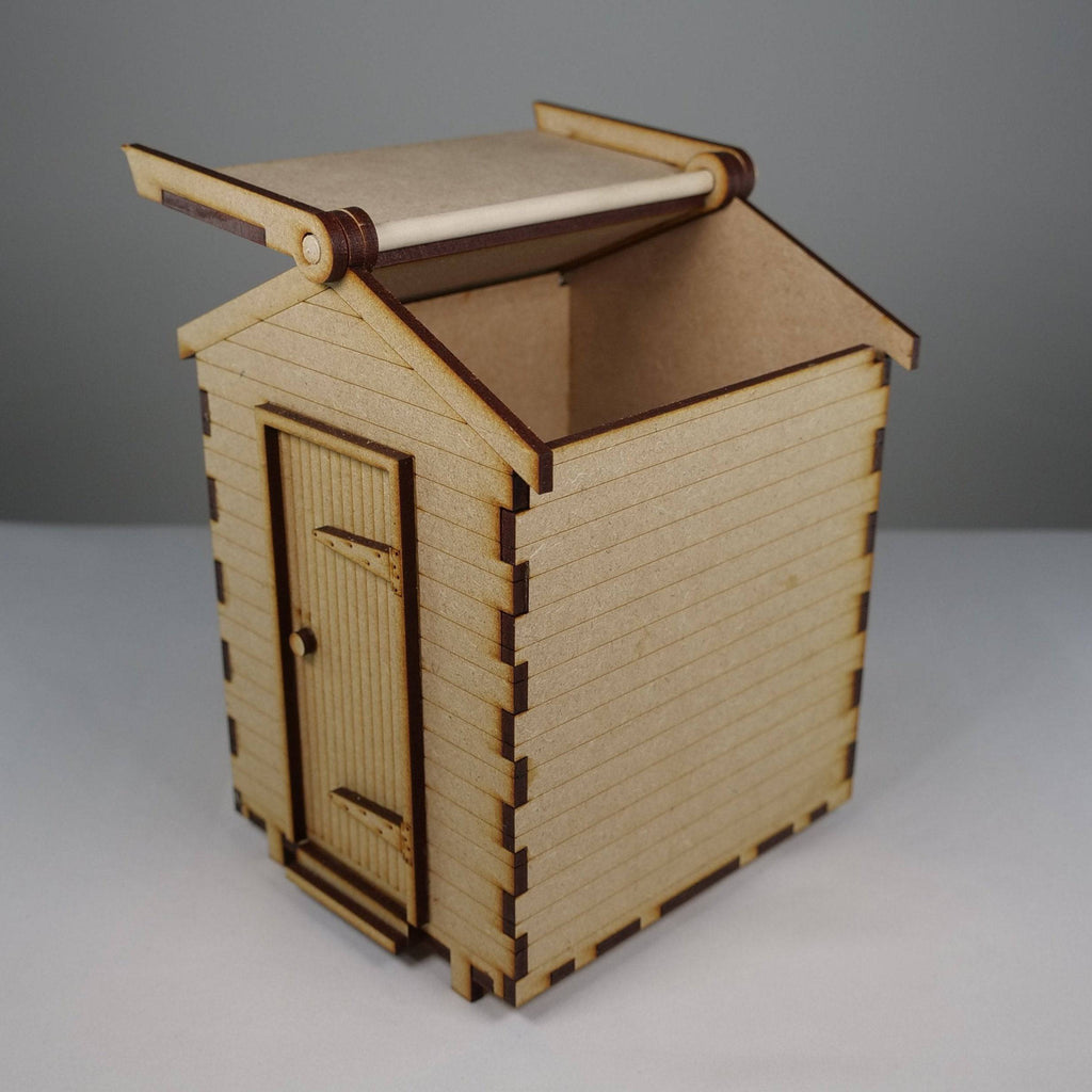 Beach Hut - Pre-Built Model by Curious Rabbit ®