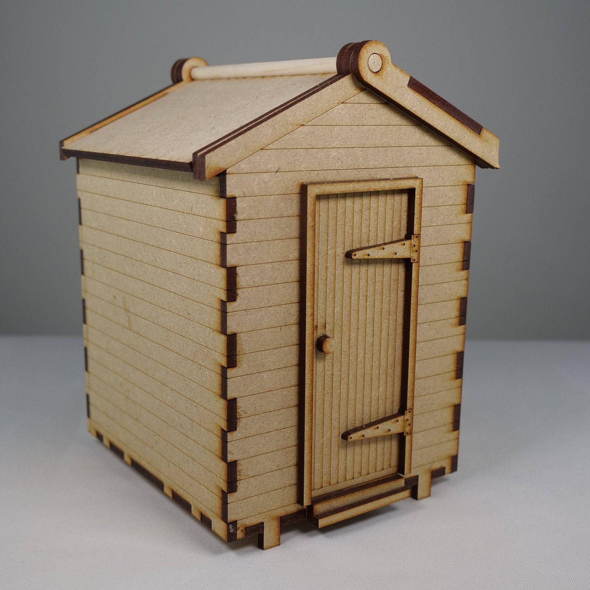 Beach Hut - Pre-Built Model by Curious Rabbit ®