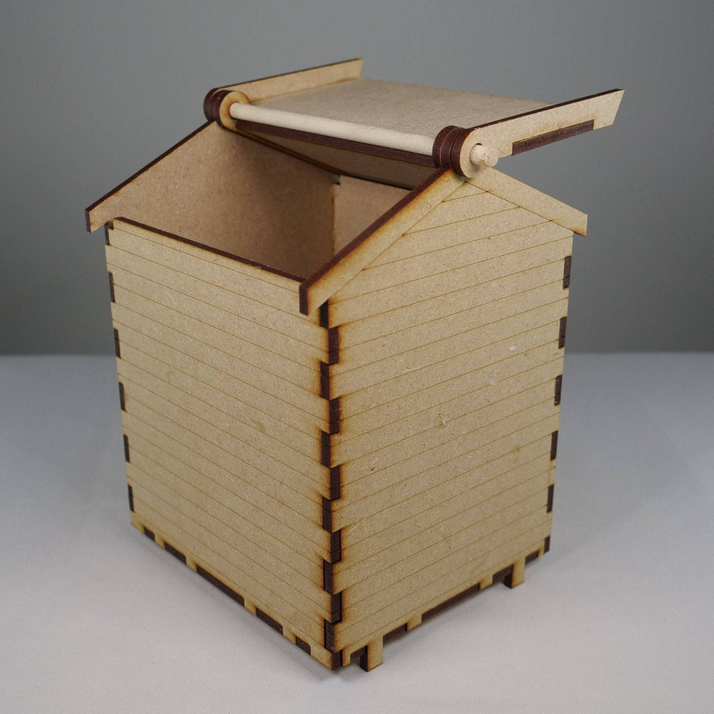 Beach Hut - Pre-Built Model by Curious Rabbit ®