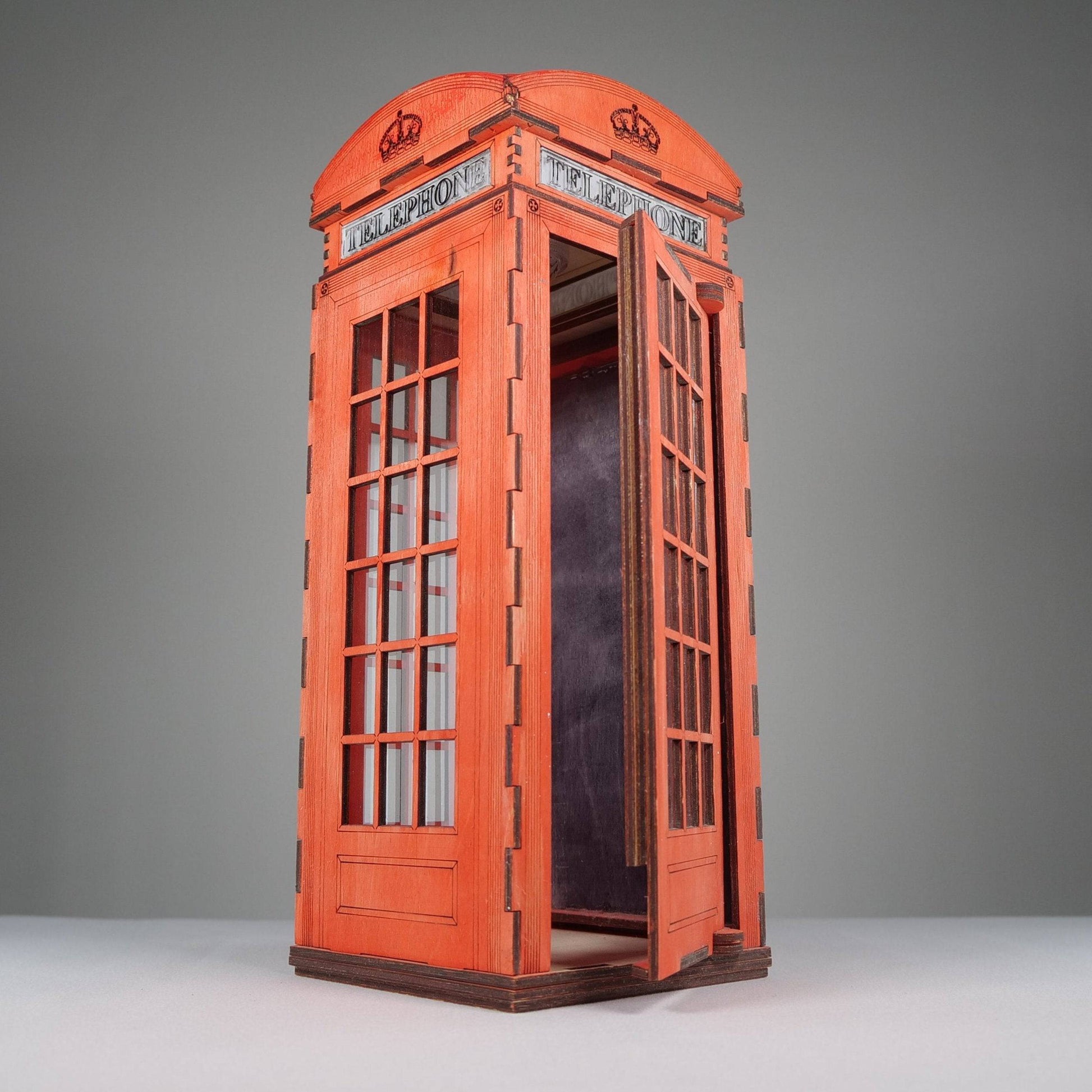 Telephone Box Lamp - Pre-Built Model by Curious Rabbit ®