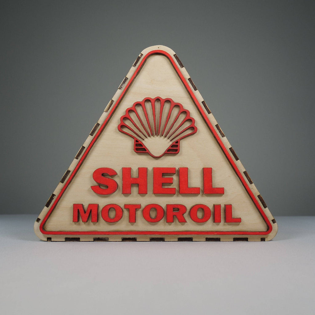 Shell Oil Box - Pre-Built Model by Curious Rabbit ®