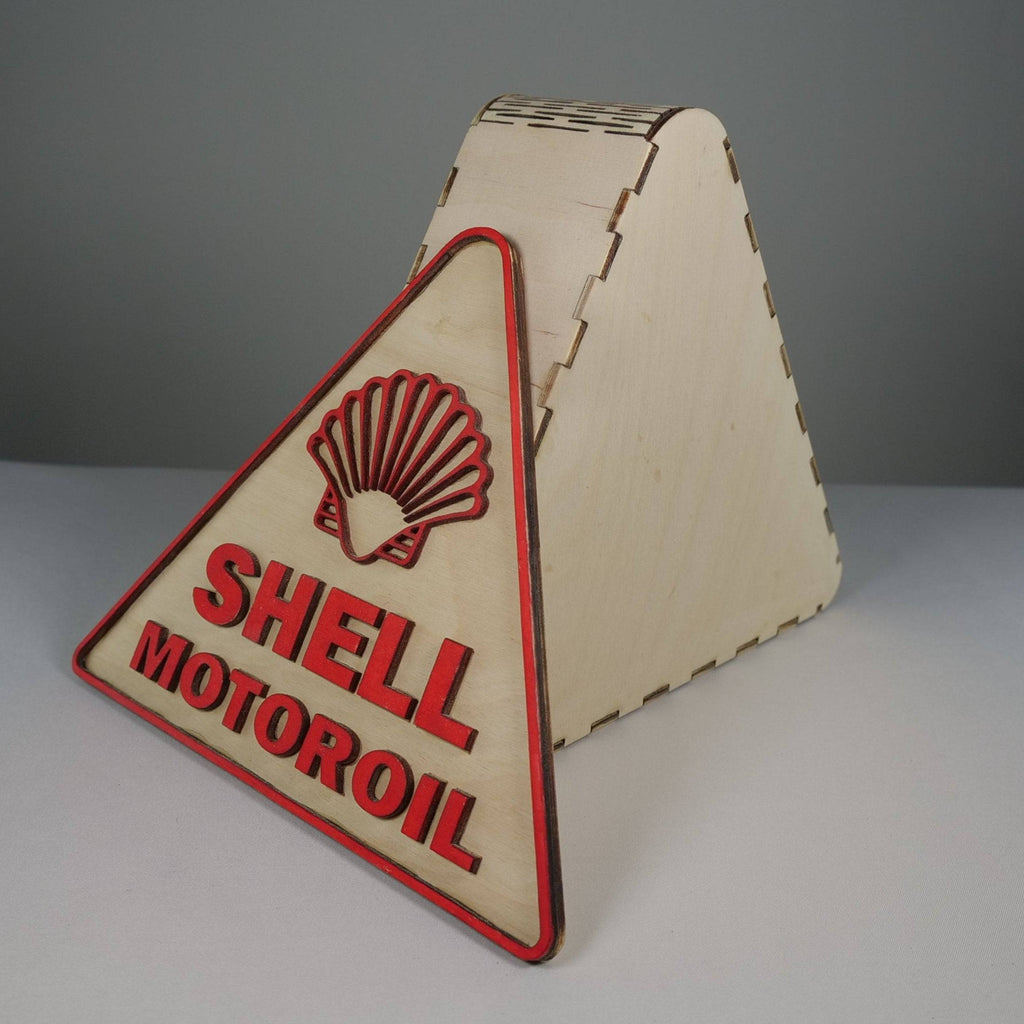 Shell Oil Box - Pre-Built Model by Curious Rabbit ®