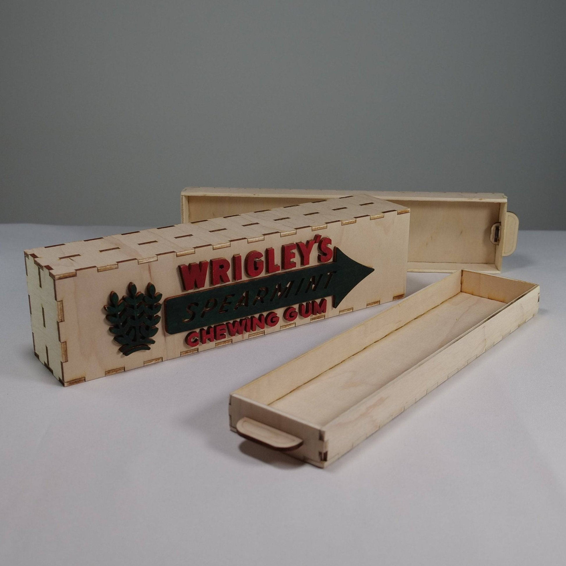 Wrigley's Gum Box - Pre-Built Model by Curious Rabbit ®