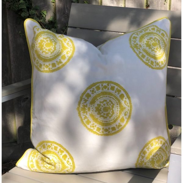 Cushion Cover – Celery Soffi Mandala