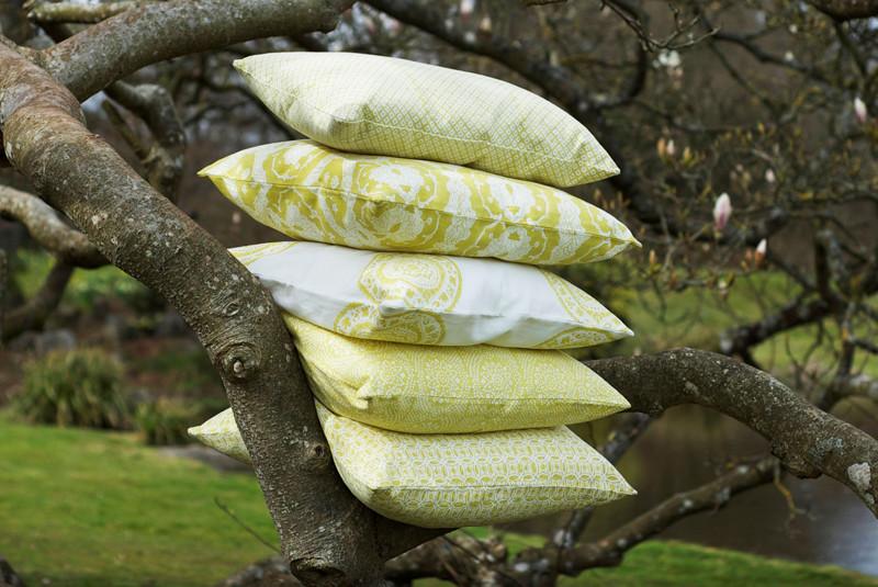 Cushion Cover – Celery Trellis