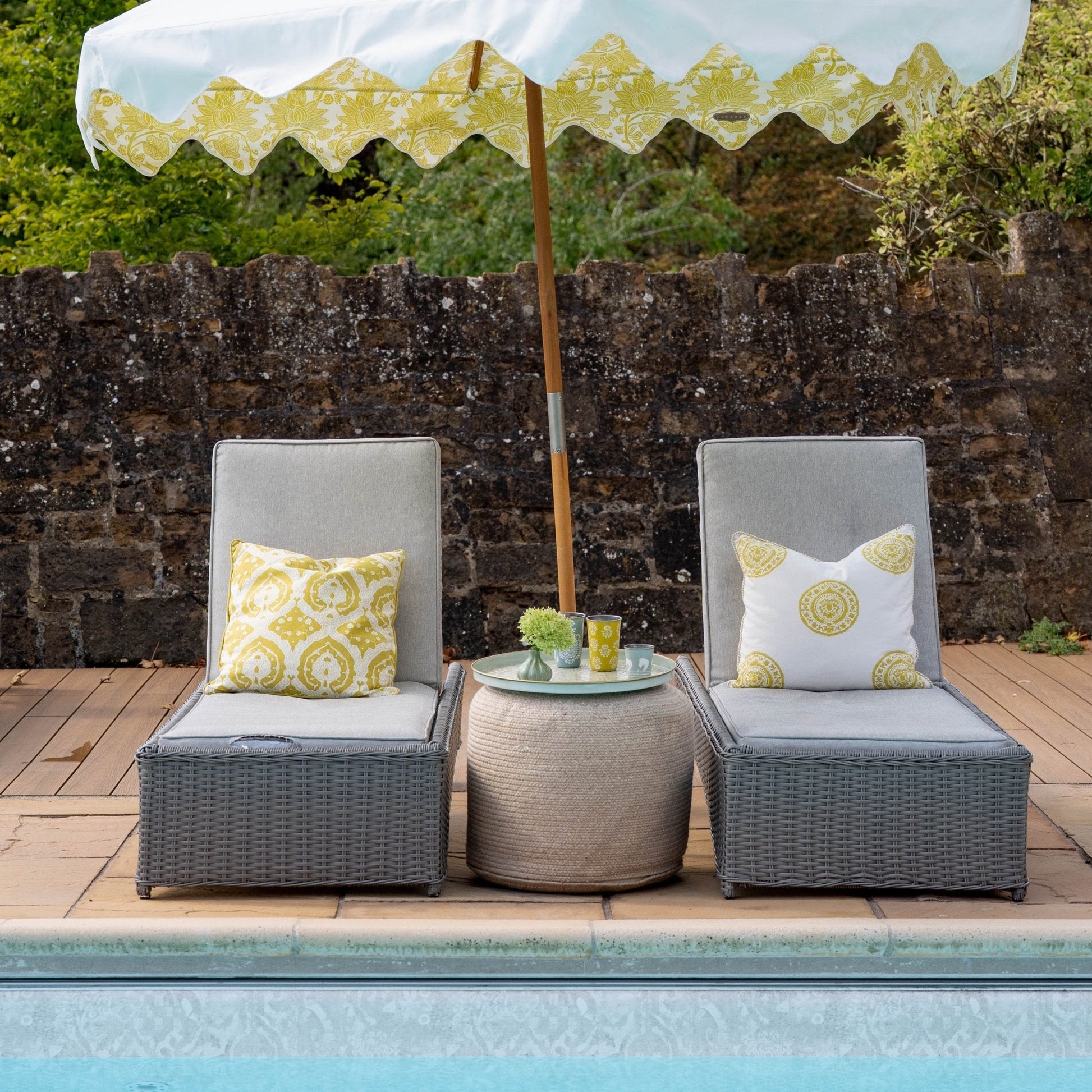 Cushion Cover – Celery Soffi Mandala