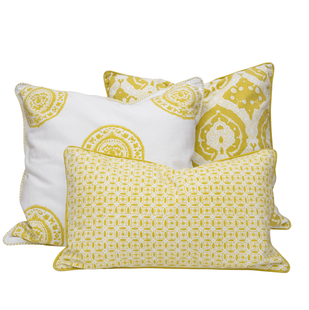 Cushion Cover – Celery Soffi Mandala