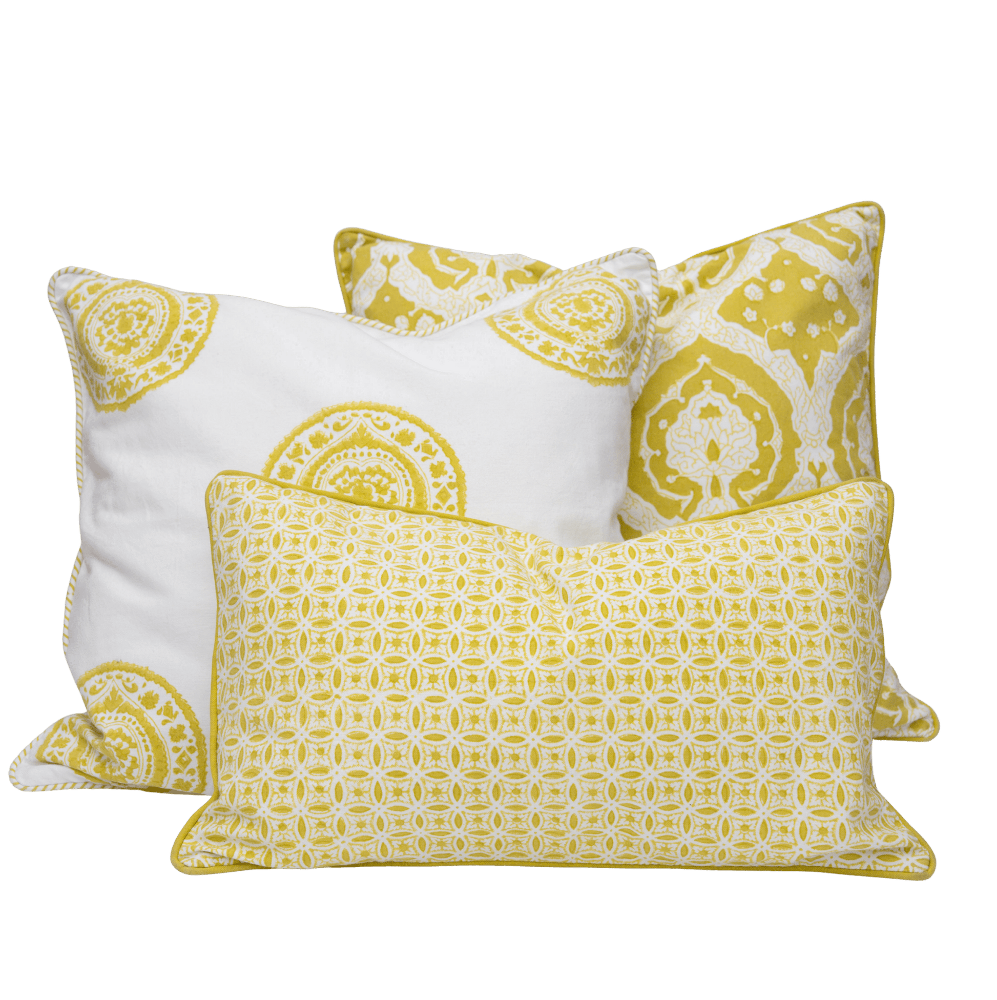 Cushion Cover – Celery Soffi Mandala