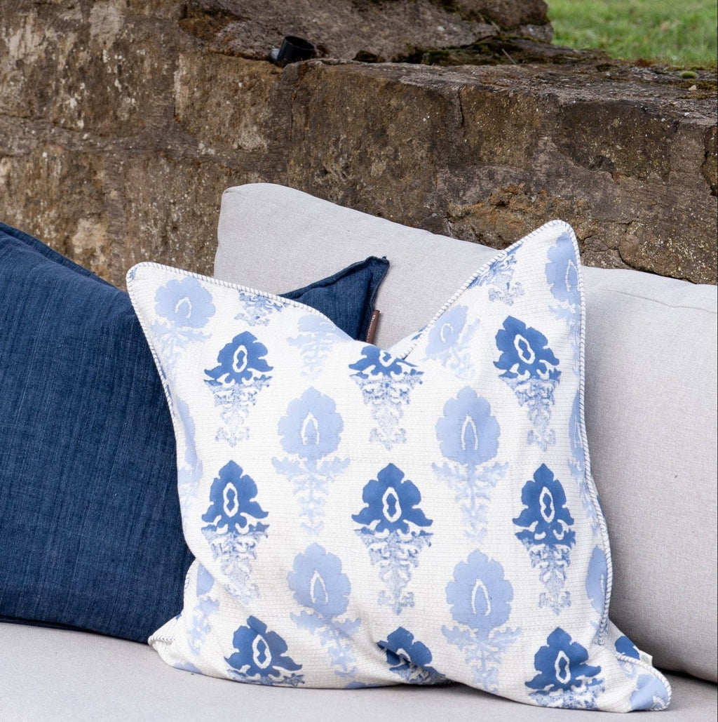 Cushion Cover – Indigo Fleur Ombre