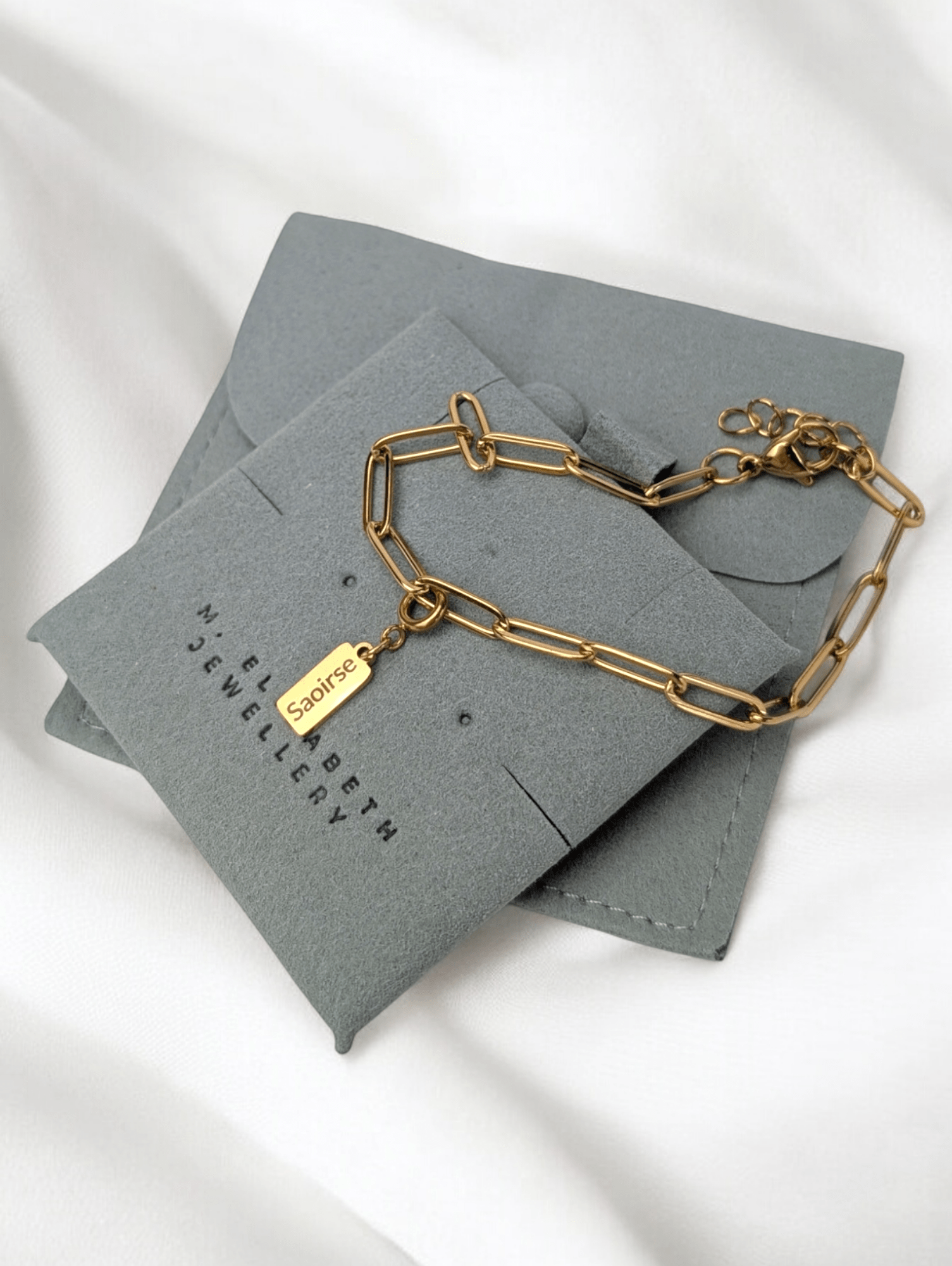 Custom engraved mini tag charm