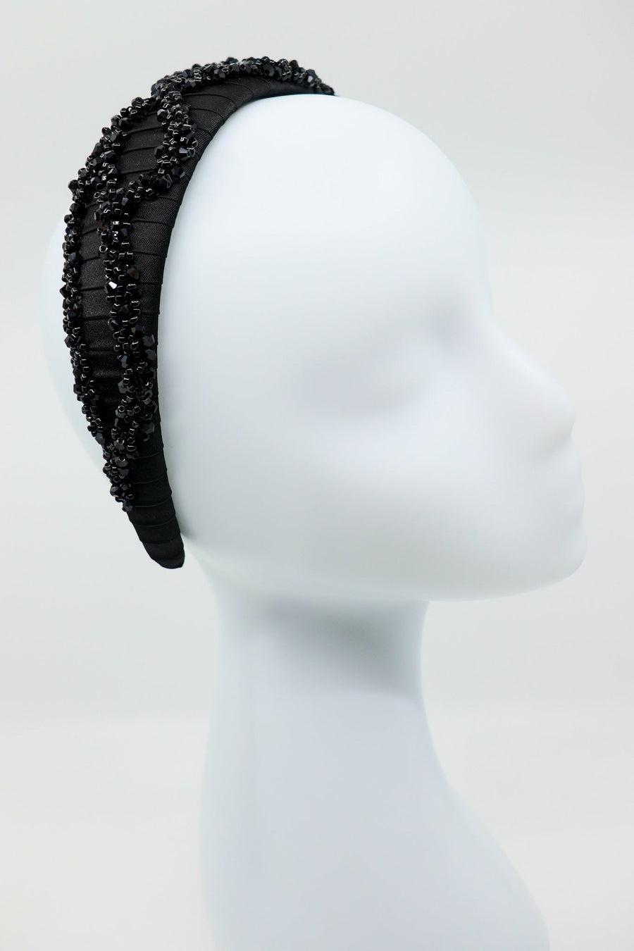 Mulberry Silk Beaded Headband Hestia