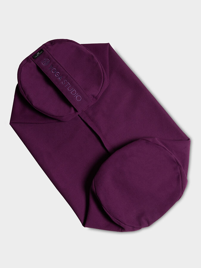 Yoga Studio Replacement Round Bolster Outer Cushion Cover