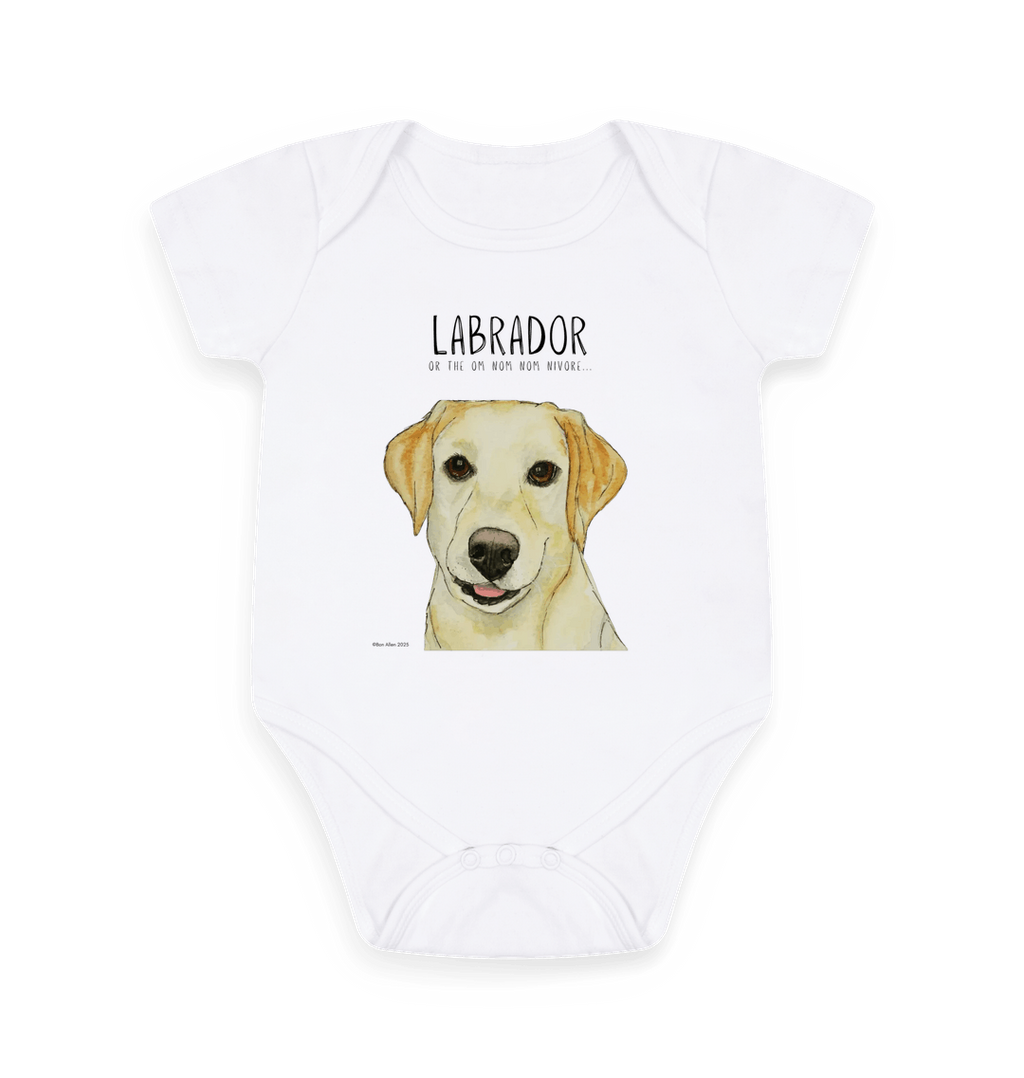 Tiny Tums & Big Crumbs – The Yellow Labrador Bodysuit