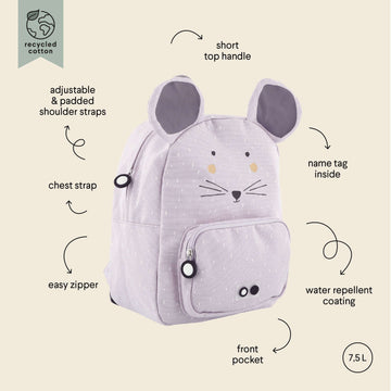 Kids’ Adventure Backpack – Water Repellent & Adjustable Straps by Trixie Baby at brixbailey.com