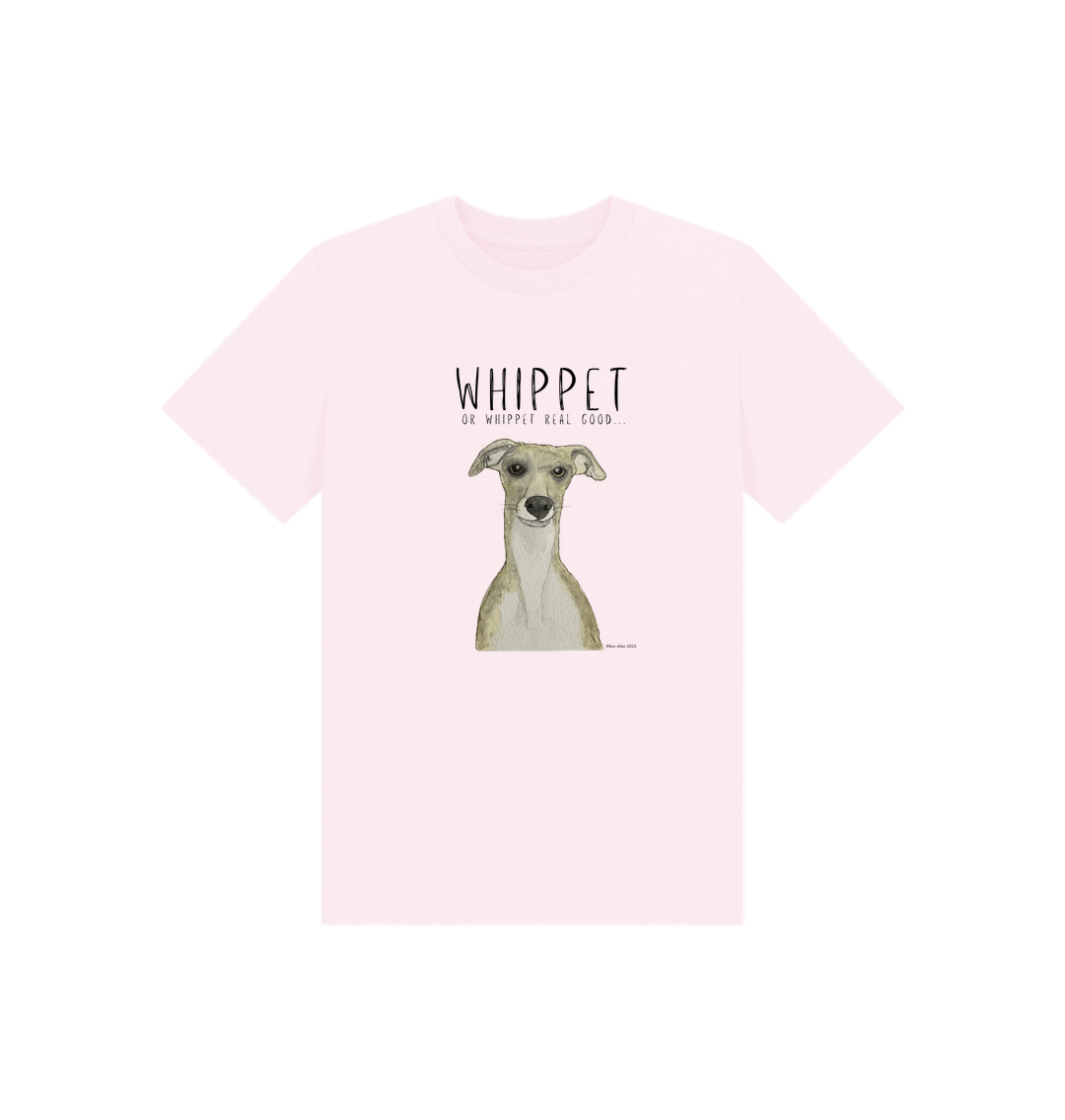 Whippet-Inspired Kids' T-Shirt: Comfort, Style, and Zoomie Vibes!