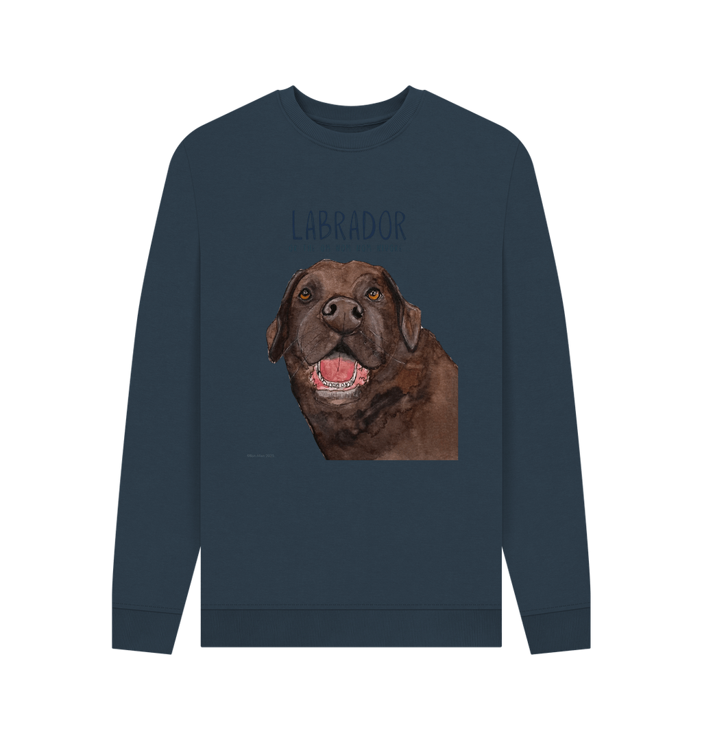 Feast Mode Activated: The Chocolate Labrador Sweatshirt