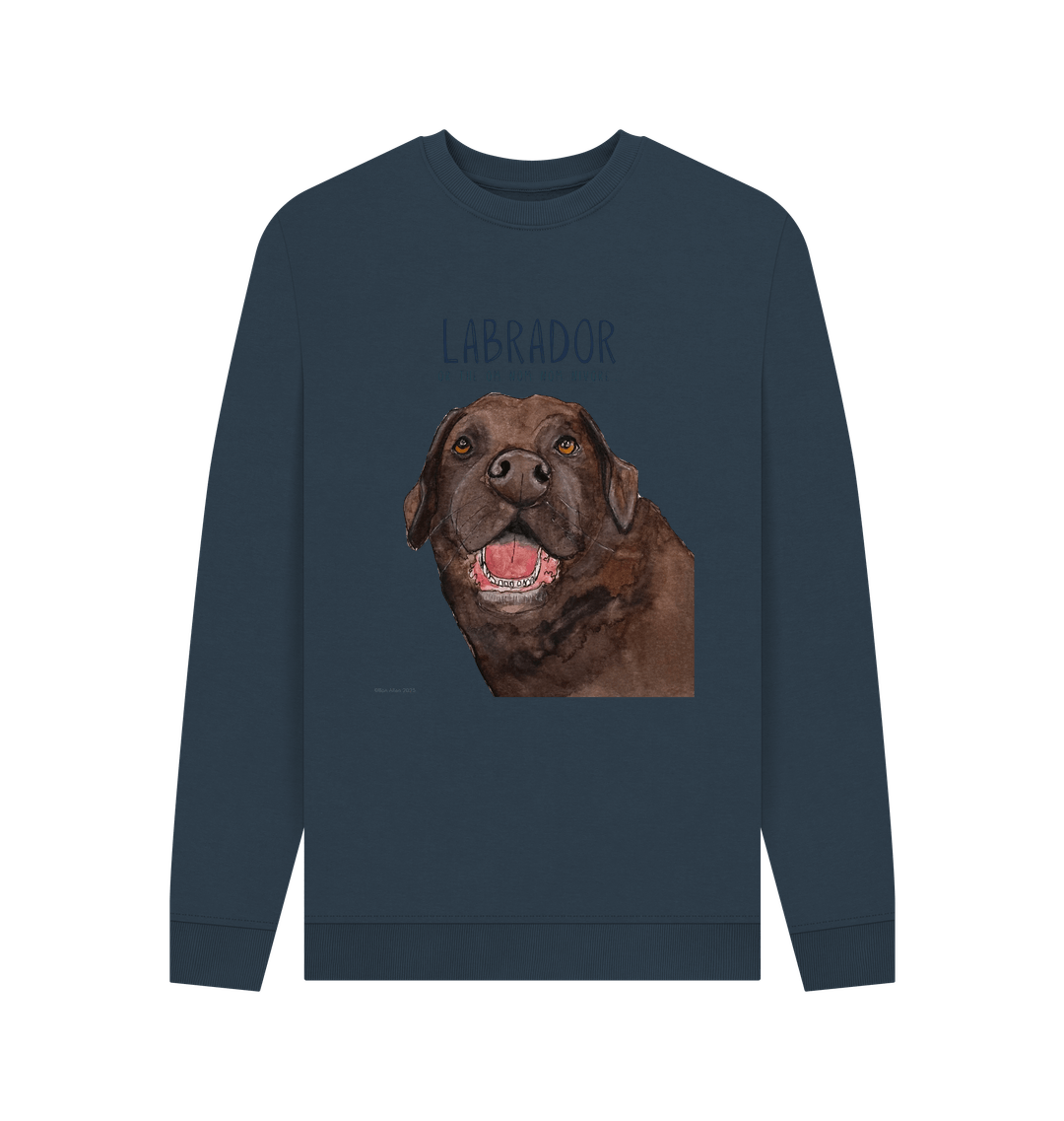 Feast Mode Activated: The Chocolate Labrador Sweatshirt