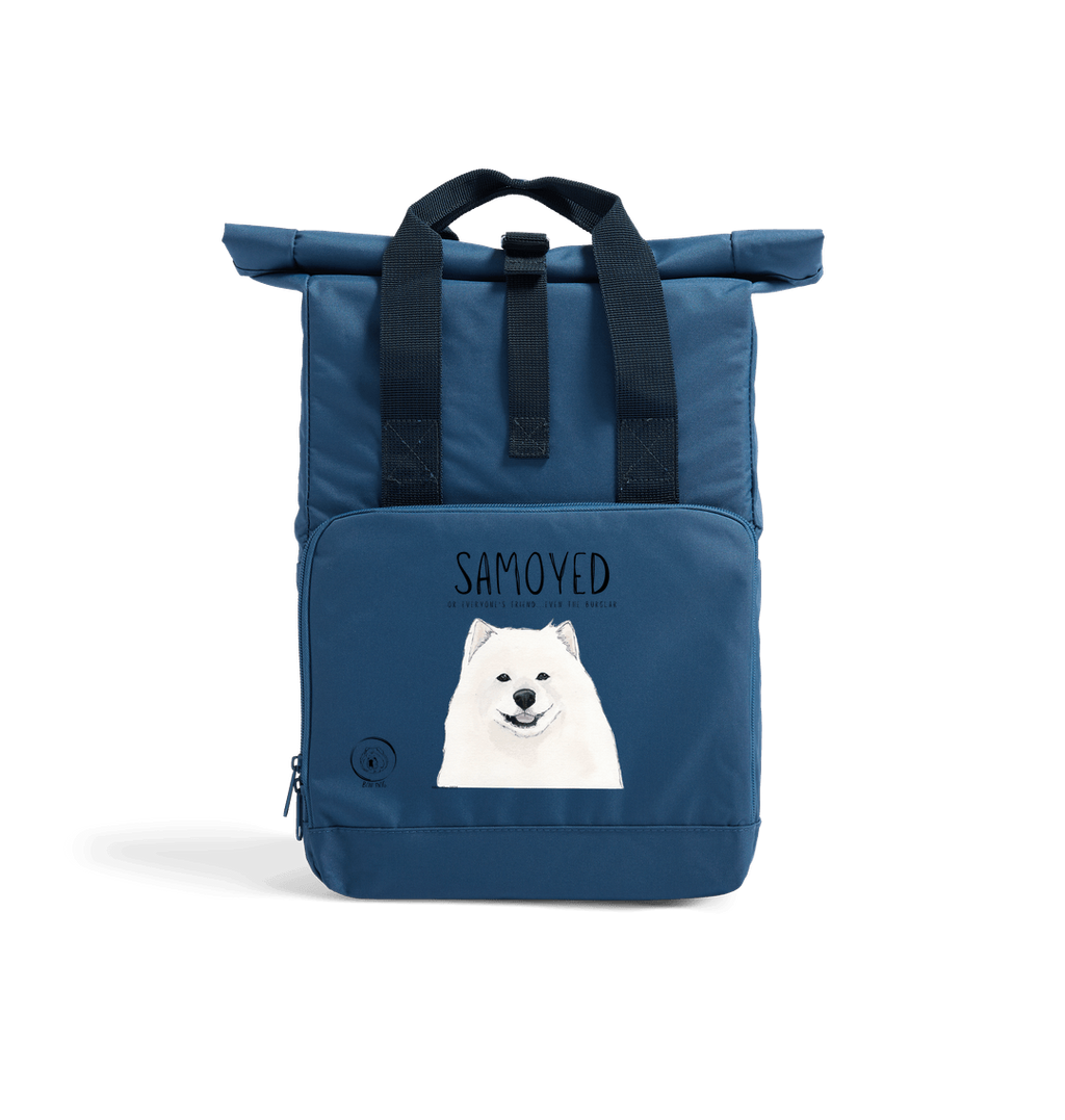 Pack It Up, Pup – Samoyed Style On Your Back